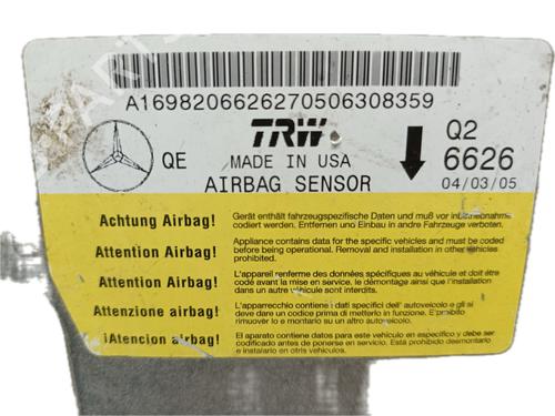 ECU airbags MERCEDES-BENZ A-CLASS (W169) A 200 CDI (169.308, 169.008) | BP29779115M53