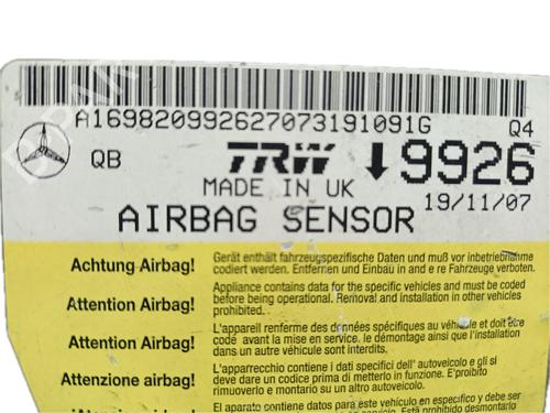 Airbag styreenhed MERCEDES-BENZ A-CLASS (W169) A 180 CDI (169.007, 169.307) | BP29779167M53