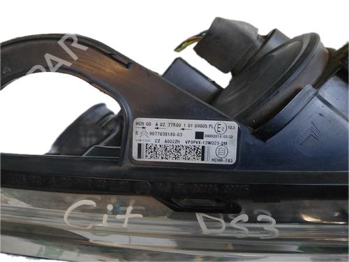 Right headlight CITROËN DS3 (SA_) 1.6 BlueHDi 120 | BP29780625C29 