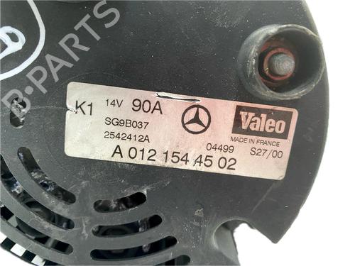 Used Alternator MERCEDES-BENZ A-CLASS (W169) A 160 (169.031, 169.331) (95 hp) 29781465