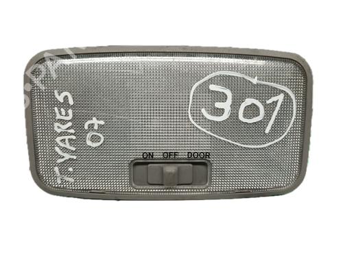 Used Interior roof light TOYOTA YARIS (_P9_) 1.4 D-4D (NLP90_, NLP90R) (90 hp) 29781870