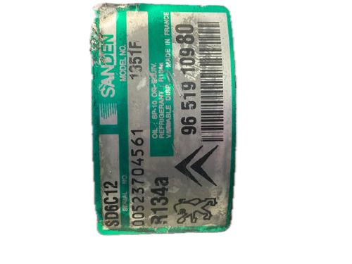 Compresseur AC CITROËN C5 III (RD_) 1.6 HDi 110 (RD9HZC) | BP29783056M34 