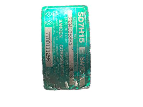 Compressor A/A RENAULT CLIO I (B/C57_, 5/357_) 1.9 D | BP29783067M34 