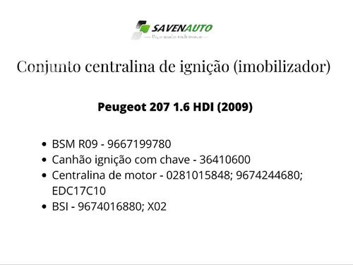 Elektronisk modul PEUGEOT 207 (WA_, WC_) 1.6 HDi | BP29783109M83 