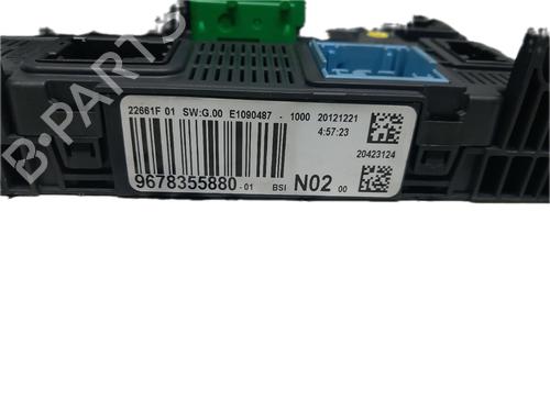 Elektronisk modul PEUGEOT 208 I (CA_, CC_) 1.4 HDi | BP29783320M83