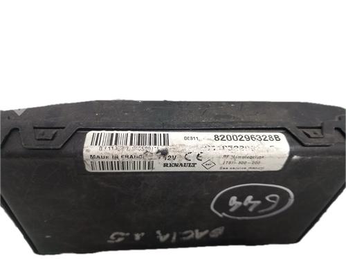 Module électronique DACIA LOGAN (LS_) 1.5 dCi (LS04) | BP29784511M83