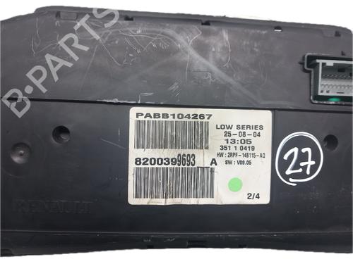 Kombinert Instrument RENAULT MEGANE II (BM0/1_, CM0/1_) 1.5 dCi (BM02, BM13, BM2A, CM02, CM13) | BP29785086C47 