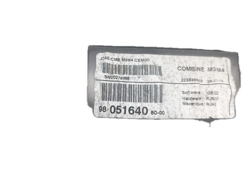 Instrument cluster CITROËN C-ELYSEE (DD_) 1.6 HDI 92 | BP29785089C47