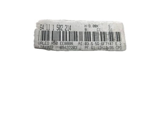 Climate control MINI MINI (R50, R53) Cooper | BP29785410I5