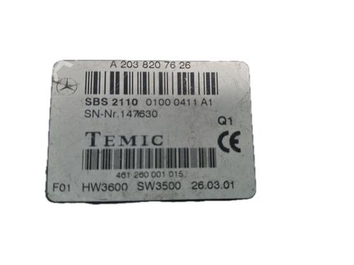 Elektronische module MERCEDES-BENZ S-CLASS (W220, V220) S 400 CDI (220.028, 220.128) | BP29785779M83