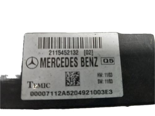 Używane Moduł elektroniczny MERCEDES-BENZ E-CLASS (W211) E 220 CDI (163 hp) 29785794