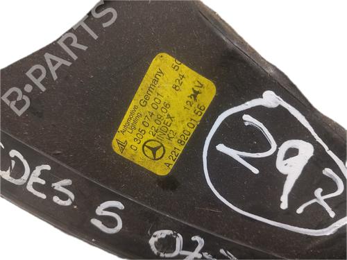 Left front fog light MERCEDES-BENZ S-CLASS (W221, V221) S 320 CDI | BP29785952C30 