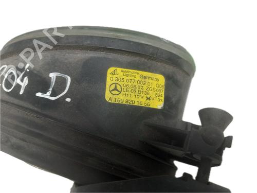Right front fog light MERCEDES-BENZ A-CLASS (W169) A 180 CDI (169.007, 169.307) | BP29785956C31 