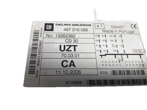 Radio OPEL CORSA D (S07) 1.3 CDTI (L08, L68) | BP29786059E6