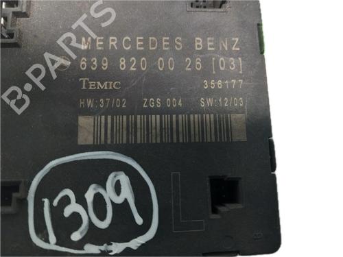 Used Electronic module MERCEDES-BENZ VITO / MIXTO Van (W639) 113 CDI (639.601, 639.603, 639.605) (136 hp) 29786210