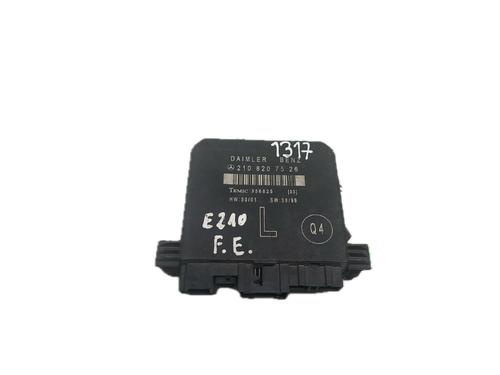 Elektronische module MERCEDES-BENZ E-CLASS (W210) E 220 CDI (210.006) | BP29786225M83