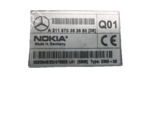 Elektronisk modul MERCEDES-BENZ E-CLASS (W211) E 220 CDI | BP29786272M83