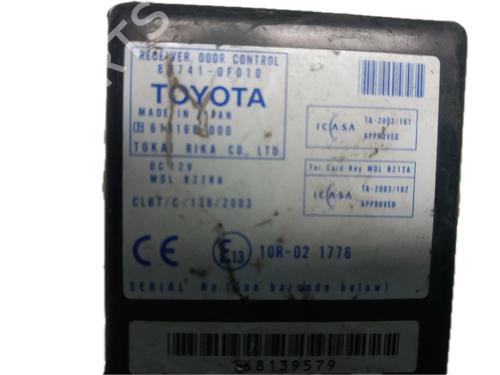 Electronic module TOYOTA COROLLA Verso (_E12_) | BP29786588M83