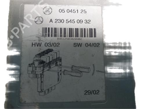 Electronic module MERCEDES-BENZ SL (R230) 500 (230.475) | BP29786932M83 
