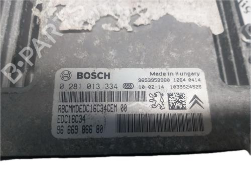 Engine control unit (ECU) PEUGEOT 3008 I MPV (0U_) 1.6 HDi | BP29787398M57 