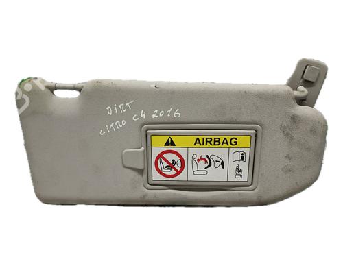 Used Right sun visor CITROËN C4 II (NC_) 1.6 HDi 110 (112 hp) 29789126