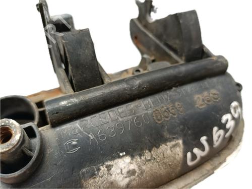 Front left exterior door handle MERCEDES-BENZ VITO / MIXTO Van (W639) 110 CDI (639.601, 639.603, 639.605) | BP29789399C128