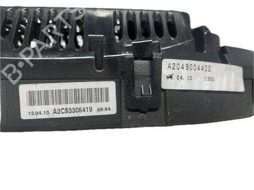 Instrument cluster MERCEDES-BENZ C-CLASS (W204) C 200 CDI (204.001) | BP29790697C47 