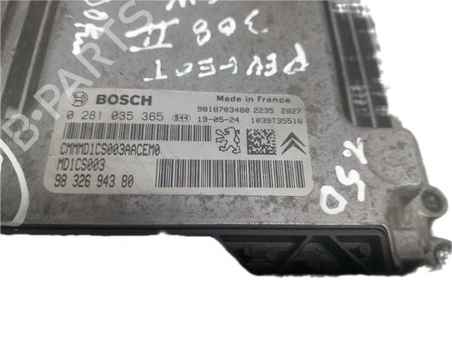 Engine control unit (ECU) CITROËN C3 III (SX) 1.5 BlueHDi 100 (SXYHYP, SXYHTU) | BP29790707M57 