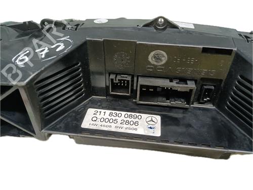 Commande Chauffage MERCEDES-BENZ E-CLASS (W211) E 220 CDI | BP29792409I5 