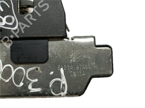 Tailgate lock PEUGEOT 3008 I MPV (0U_) 1.6 HDi | BP29793537C101 