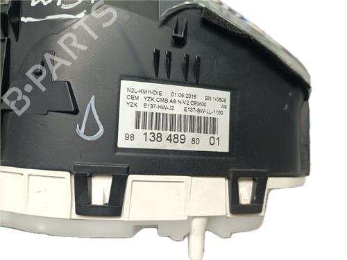 Instrument cluster PEUGEOT 208 I (CA_, CC_) 1.6 HDi | BP29795718C47