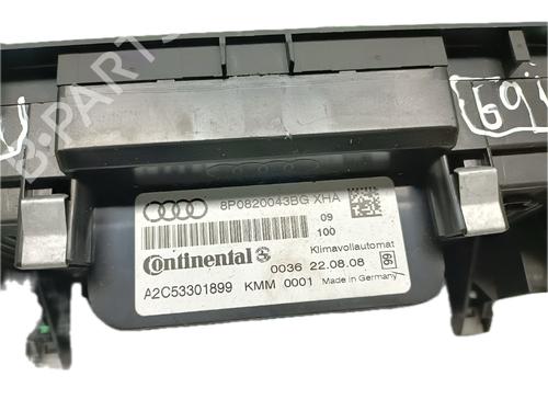 AC Styreenhet / Manøvreringsenhet AUDI A3 Sportback (8PA) 1.6 TDI | BP29796301I5 