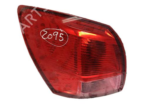 Used Left taillight NISSAN QASHQAI I (J10, NJ10) 1.6 dCi (130 hp) 29796545