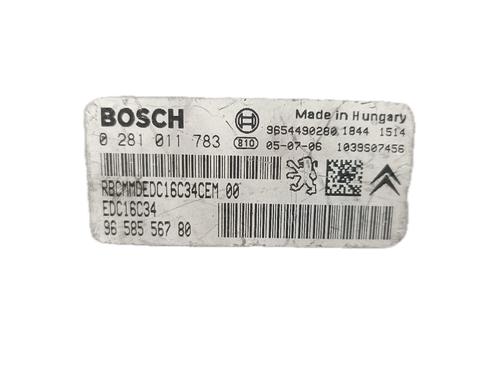 Engine control unit (ECU) PEUGEOT 206+ (2L_, 2M_) 1.4 HDi eco 70 | BP29797348M57