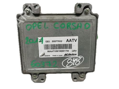 Used Engine control unit (ECU) OPEL CORSA D (S07) 1.0 (L08, L68) (65 hp) 29797372