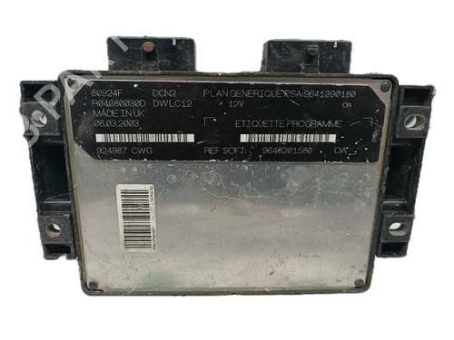 Engine control unit (ECU) PEUGEOT 206 Hatchback (2A/C) 1.9 D | BP29797513M57 