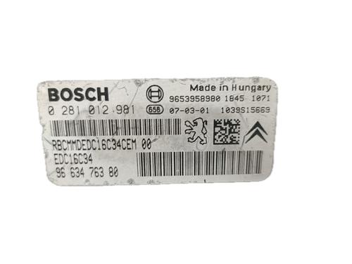 Computer motormanagement CITROËN C4 Picasso II 1.6 BlueHDi 120 | BP29797589M57