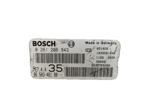 Engine control unit (ECU) PEUGEOT 307 SW (3H) 1.6 16V | BP29797880M57