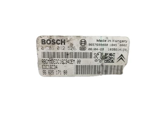 Engine control unit (ECU) PEUGEOT 207 (WA_, WC_) 1.4 HDi | BP29797882M57
