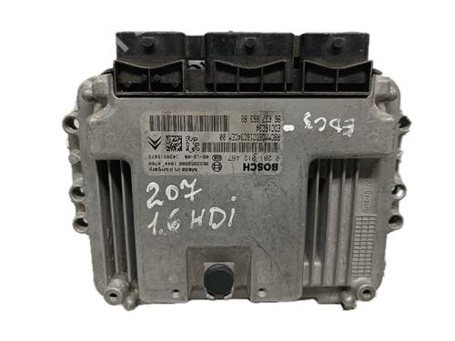 Used Engine control unit (ECU) PEUGEOT 207 (WA_, WC_) 1.6 HDi (90 hp) 29797911