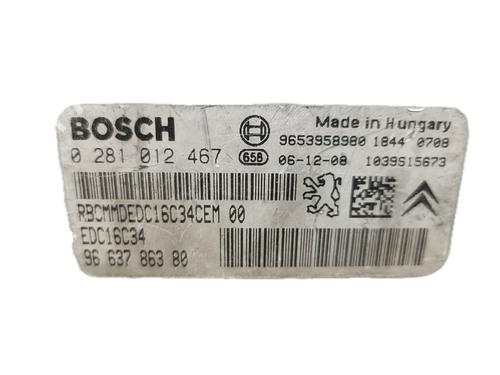 Engine control unit (ECU) PEUGEOT 207 (WA_, WC_) 1.6 HDi | BP29797911M57 