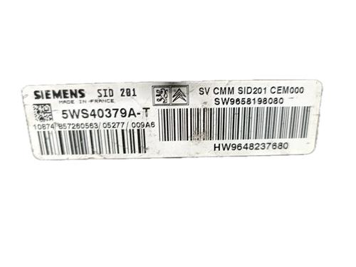 Engine control unit (ECU) CITROËN C6 (TD_) 2.7 HDi | BP29797938M57 