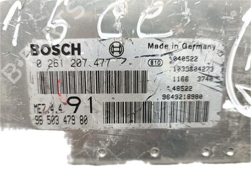 Engine control unit (ECU) PEUGEOT 206 CC (2D) 1.6 16V (2DNFUF, 2DNFUR) | BP29797953M57 