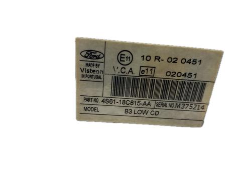 Bilradio FORD FIESTA V (JH_, JD_) 1.4 TDCi | BP29798311E6 