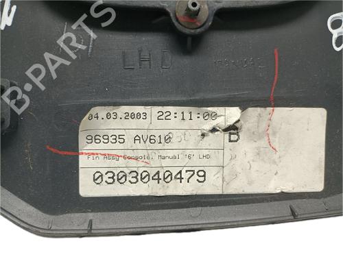 Shift knob NISSAN PRIMERA (P12) 1.9 dCi | BP29798555I34 