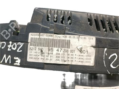 Instrument cluster MERCEDES-BENZ E-CLASS Coupe (C207) E 220 CDI (207.302) | BP29798573C47 