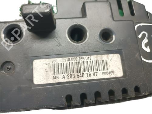 Instrument cluster MERCEDES-BENZ C-CLASS Coupe (CL203) C 220 CDI | BP29798579C47