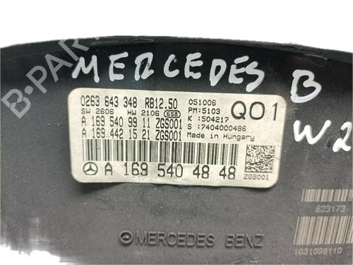 Instrument cluster MERCEDES-BENZ B-CLASS Sports Tourer (W245) B 180 CDI (245.207) | BP29798597C47