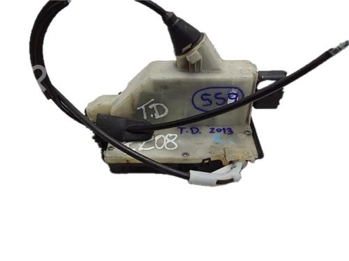 Used Rear right lock PEUGEOT 208 I (CA_, CC_) 1.4 HDi (68 hp) 29798640