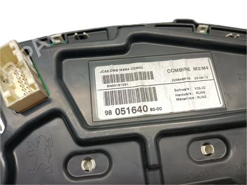 Instrument cluster CITROËN C-ELYSEE (DD_) 1.6 HDI 92 | BP29798790C47